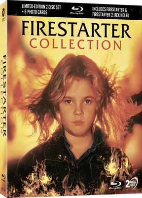 Firestarter Collection (Via Vision, Limited Edition w/Lenticular Hardcase, Region Free) - New Blu - Ray