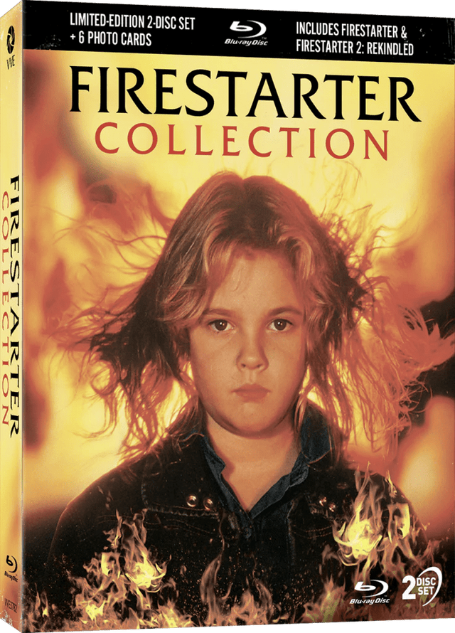 Firestarter Collection (Via Vision, Limited Edition w/Lenticular Hardcase, Region Free) - New Blu - Ray
