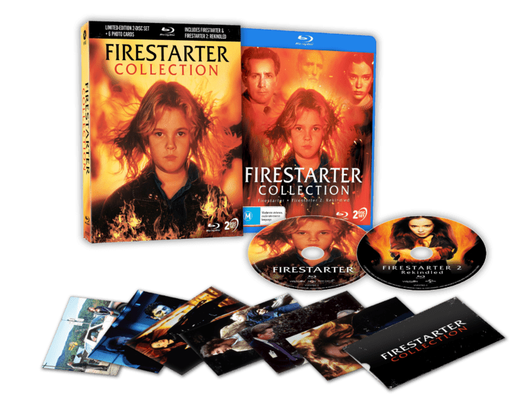 Firestarter Collection (Via Vision, Limited Edition w/Lenticular Hardcase, Region Free) - New Blu - Ray
