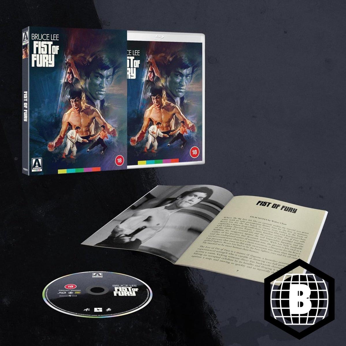 Fist of Fury (Blu-Ray, Limited Edition, Region B) w/SLIP