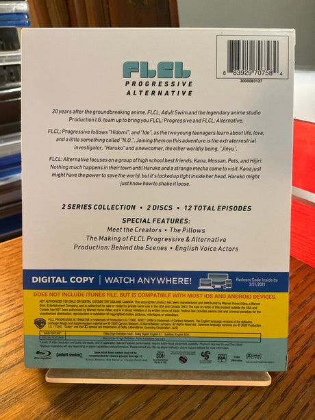 FLCL Progressive / Alternative w/SLIPCASE USED