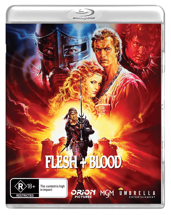 Flesh + Blood (Umbrella, Region Free) - New Blu - Ray