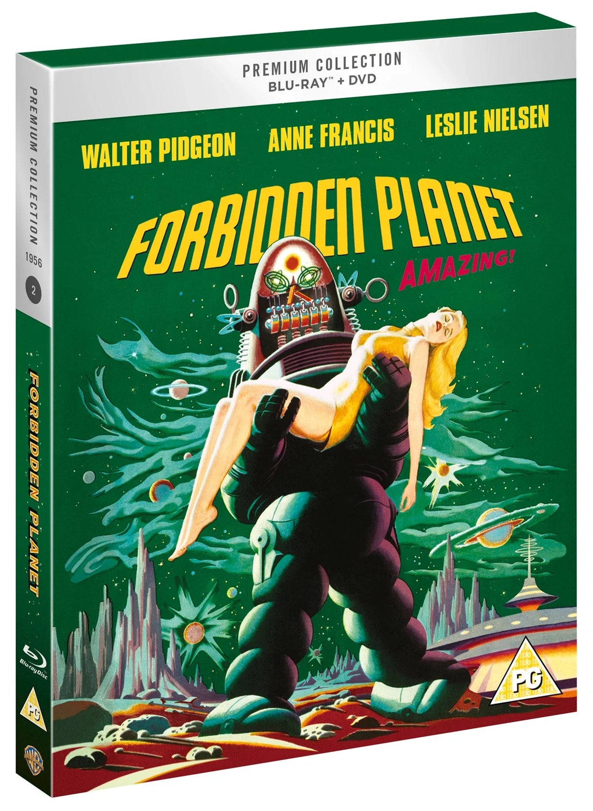Forbidden Planet (UK WB Premium Collection, Region Free) w/SLIP