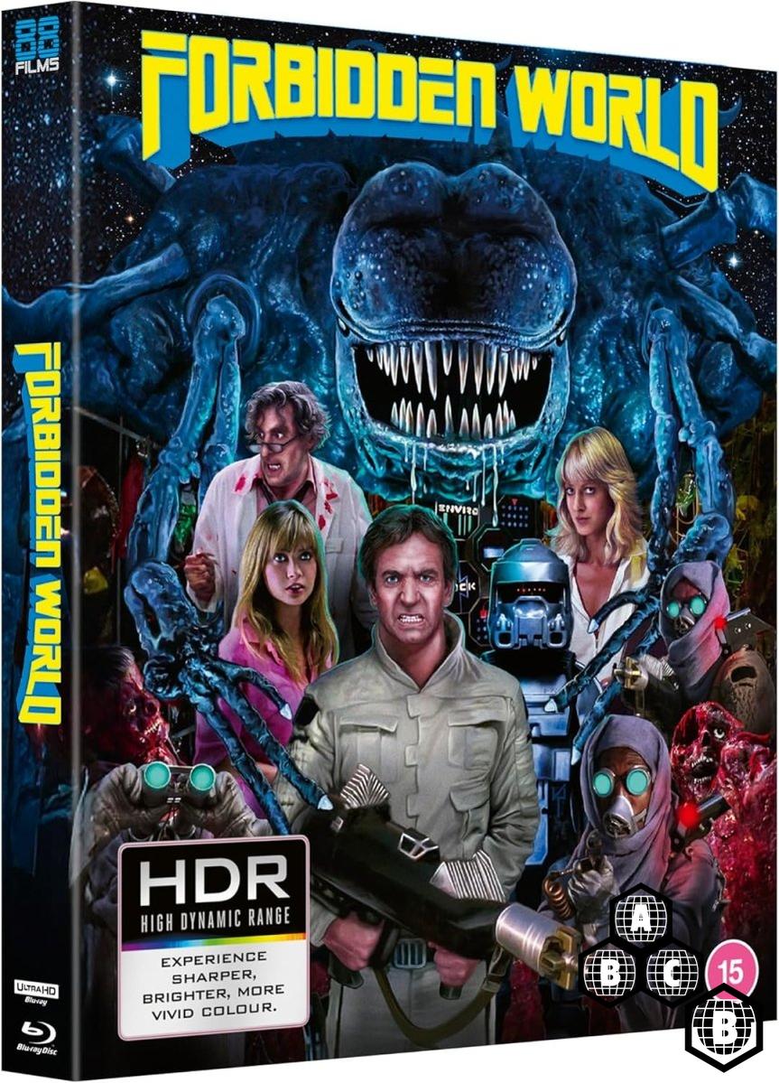 Forbidden World (4K UHD, 88 Films Limited Edition, Region Free/B) w/SLIP