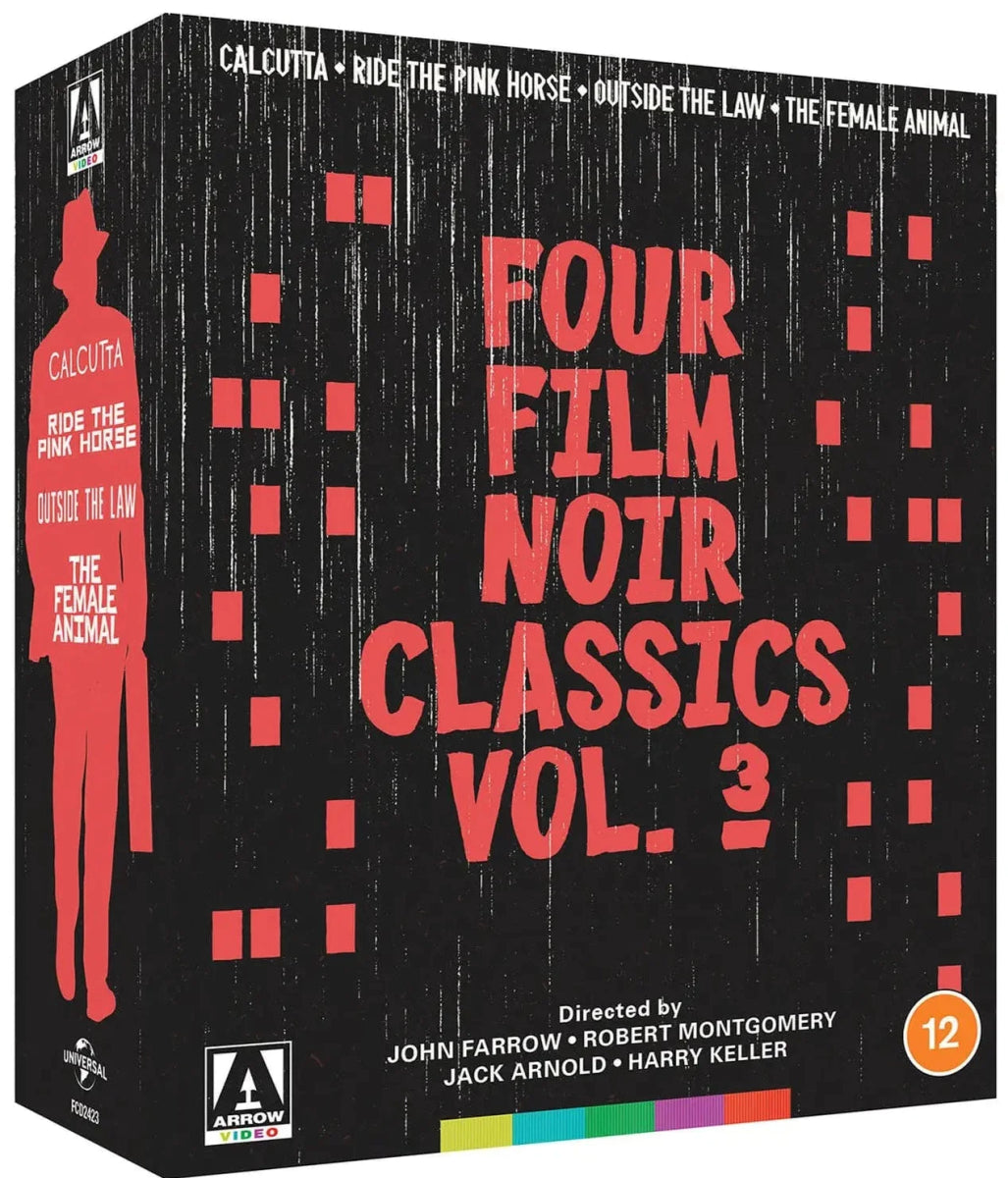 Four Film Noir Classics Volume 3 (Limited Edition, Region B) - New Blu - Ray
