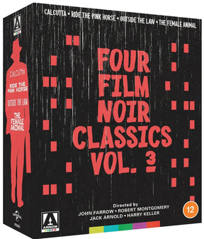 Four Film Noir Classics Volume 3 (Limited Edition, Region B) - New Blu - Ray