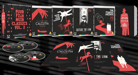 Four Film Noir Classics Volume 3 (Limited Edition, Region B) - New Blu - Ray