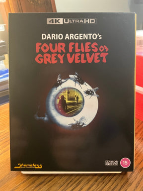 Four Flies on Grey Velvet (4K UHD, Limited Collector's Edition, Region Free) USED - Used 4K UHD