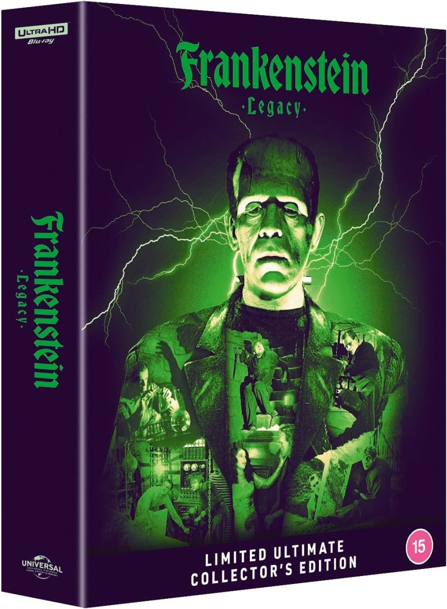 Frankenstein (4K UHD, UK Limited Ultimate Collector's Legacy Edition, Region Free)