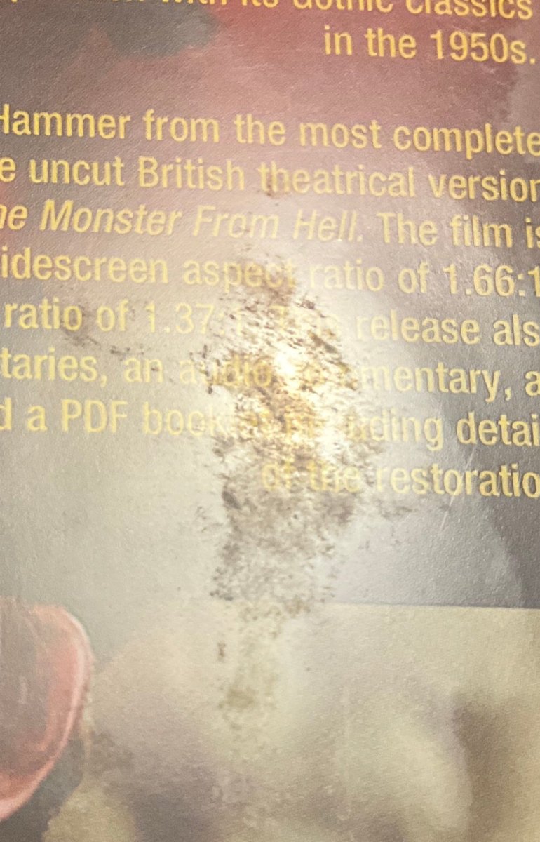 Frankenstein and the Monster from Hell (REGION B) USED