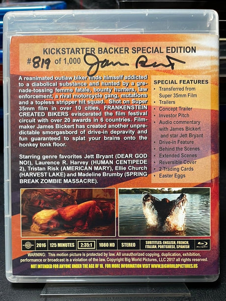 Frankenstein Created Bikers USED - Used Blu-Ray