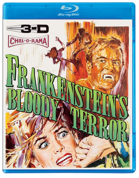 Frankenstein's Bloody Terror (3 - D) (Kino Cult) w/SLIP - New Blu - Ray