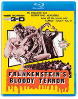 Frankenstein's Bloody Terror (3 - D) (Kino Cult) w/SLIP - New Blu - Ray