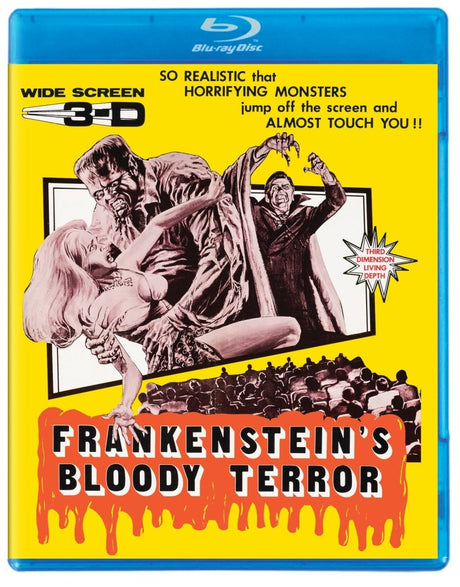Frankenstein's Bloody Terror (3 - D) (Kino Cult) w/SLIP - New Blu - Ray