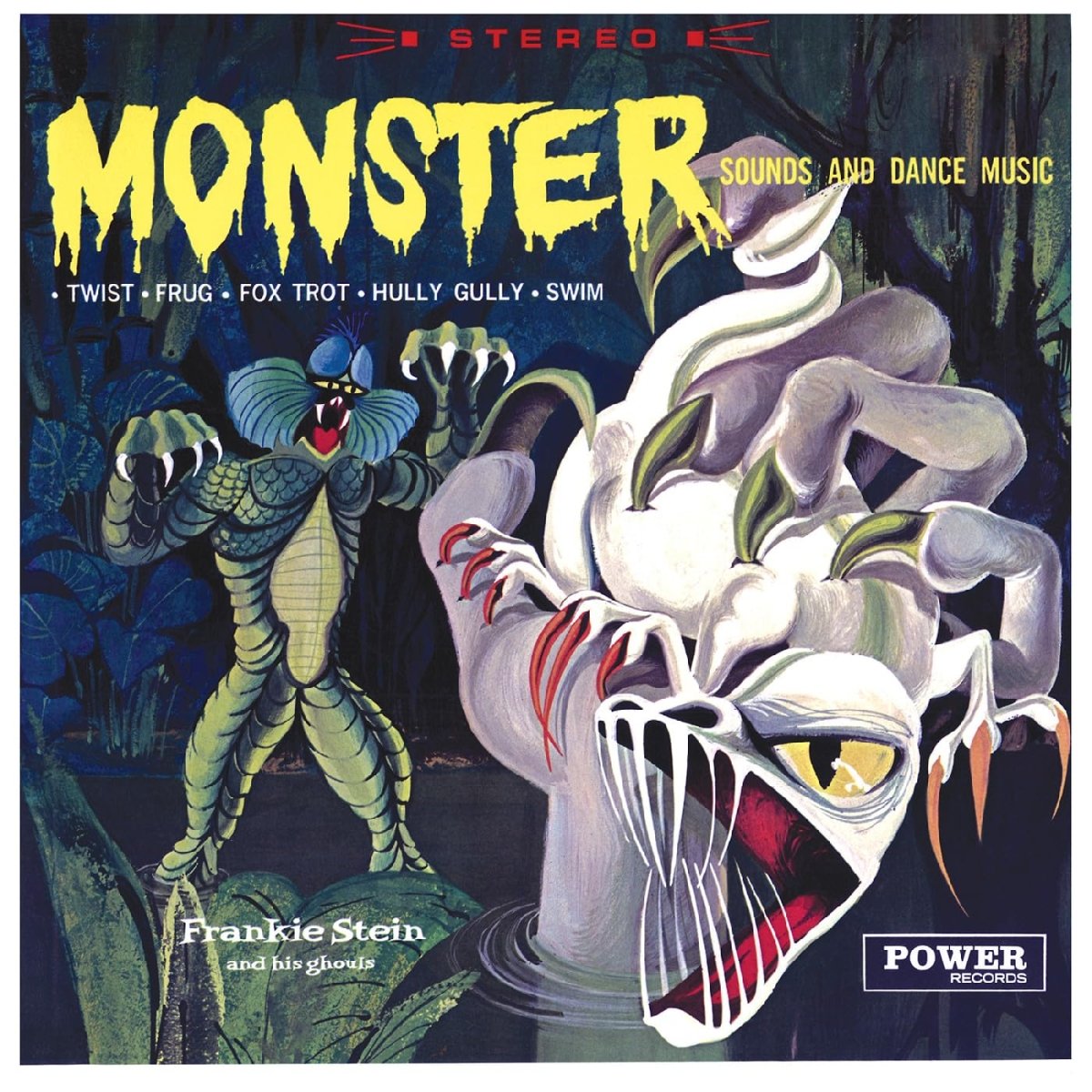 Frankie Stein: Monster Sounds and Dance Music (Limited Edition 'Coke Clear with Yellow Serpentine Swirl' Vinyl LP) - Music