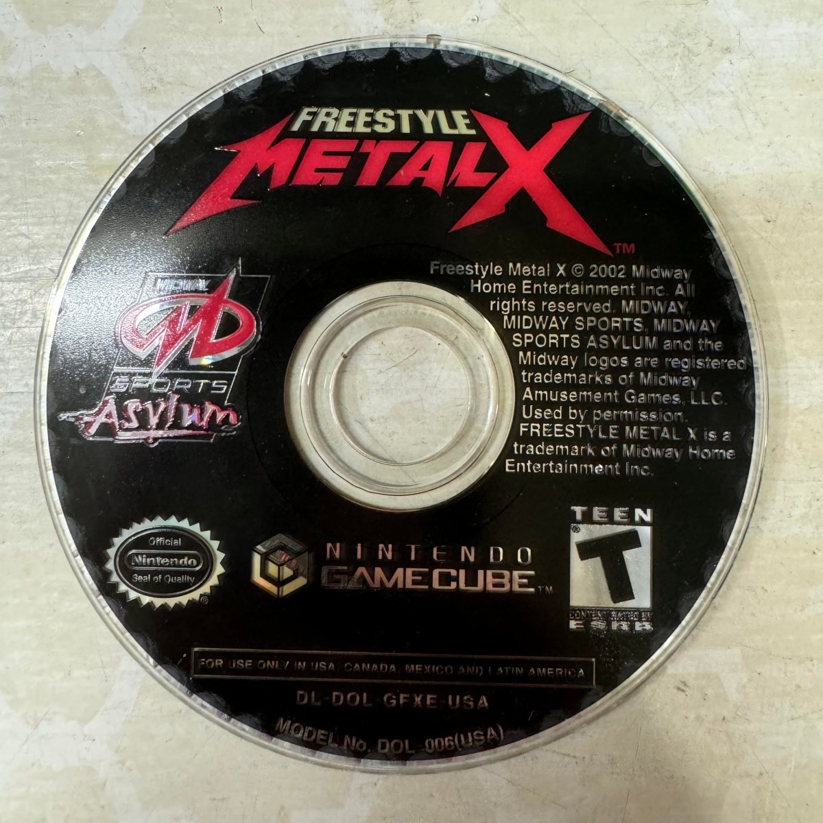 Freestyle Metal X Nintendo Gamecube LOOSE - Video Games - Nintendo Gamecube