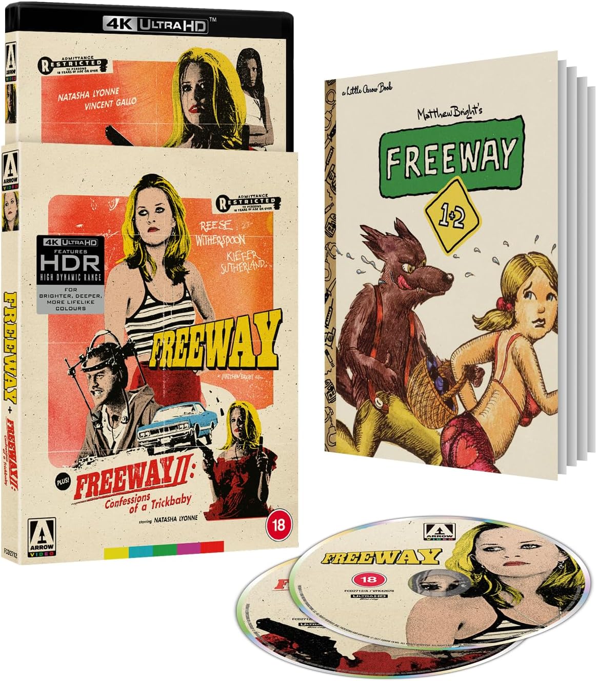 Freeway Collection (4K UHD, Arrow UK Limited Edition, Region Free)