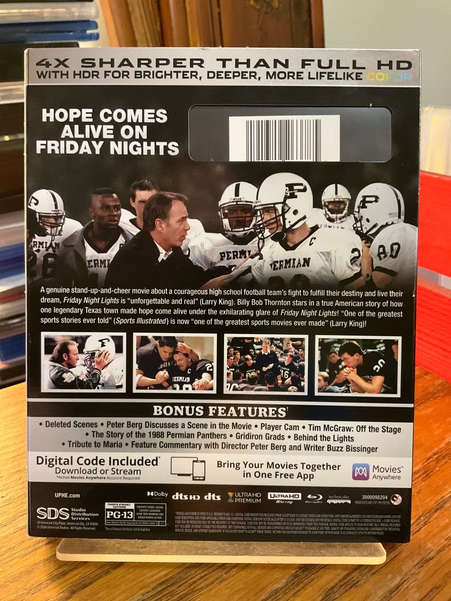 Friday Night Lights (4K UHD) w/SLIP USED