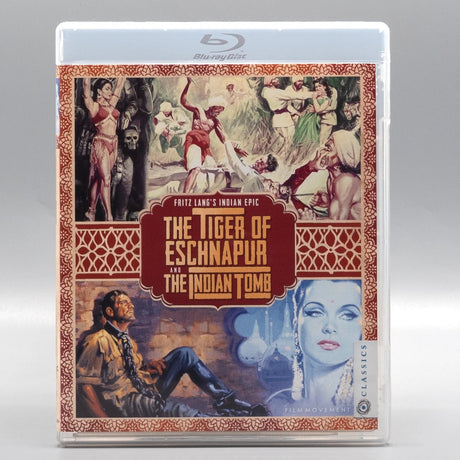 Fritz Lang's Indian Epic: The Tiger of Eschnapur and The Indian Tomb w/SLIP - New Blu - Ray