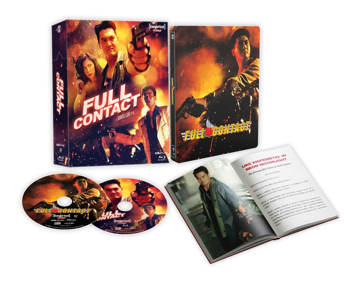 Full Contact (4K UHD, Imprint Limited Edition Hardbox + Steelbook, Region Free)