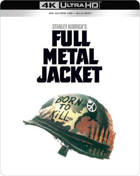 Full Metal Jacket (4K UHD, Limited Edition Steelbook, Region Free) - New 4K UHD