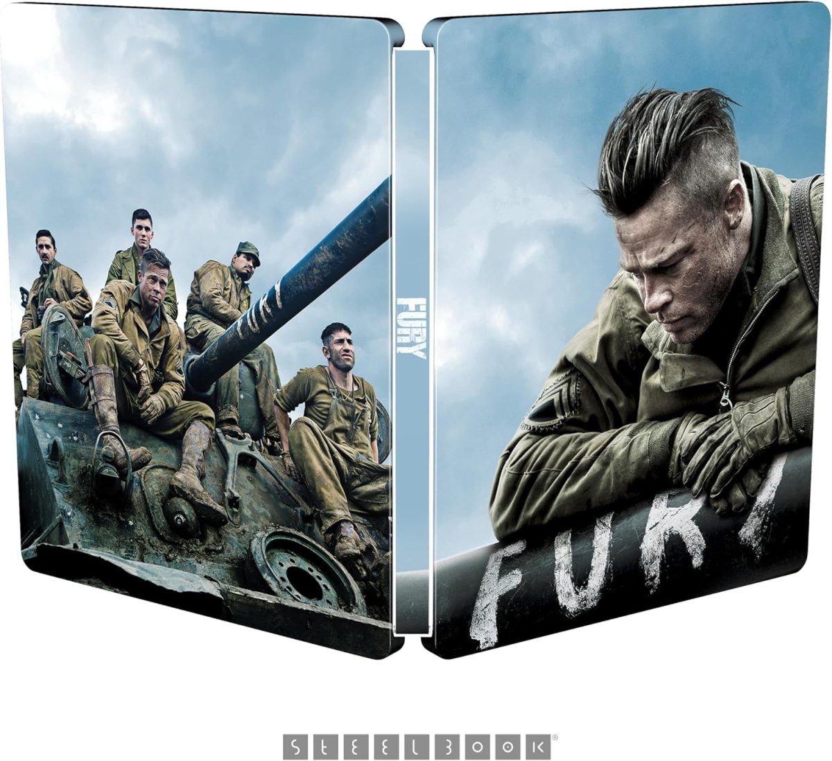 Fury (4K UHD, UK Limited Edition Steelbook, Region Free/B) - New 4K UHD