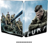 Fury (4K UHD, UK Limited Edition Steelbook, Region Free/B) - New 4K UHD