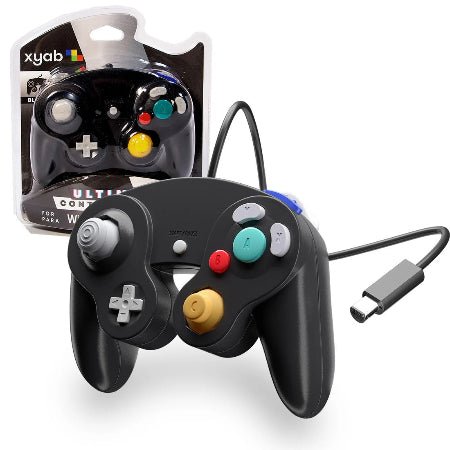Gamecube / Wii Wired Controller - Black NEW - Video Games - Nintendo Gamecube