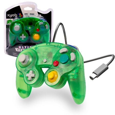 Gamecube / Wii Wired Controller - Clear Green NEW - Video Games - Nintendo Gamecube