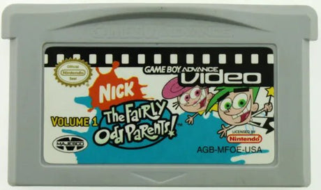 GBA Video Fairly Odd Parents Volume 1 GameBoy Advance LOOSE - 