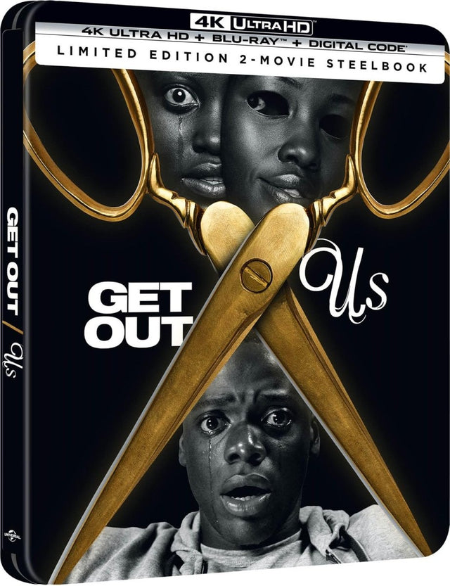 Get Out / Us (4K UHD, Limited Edition Steelbook) - New 4K UHD