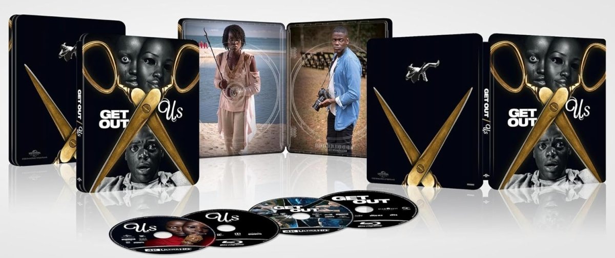 Get Out / Us (4K UHD, Limited Edition Steelbook)