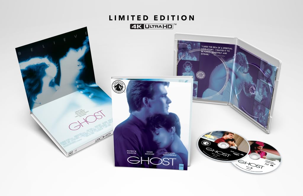 Ghost (4K UHD, Limited Edition) w/SLIP - New 4K UHD