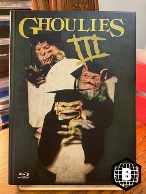 Ghoulies 3 - Ghoulies Go to College (REGION B) MEDIABOOK - Cover A USED - Used Blu - Ray