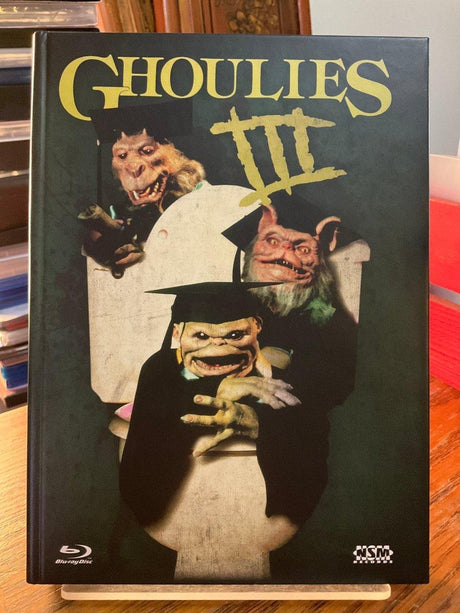 Ghoulies 3 - Ghoulies Go to College (REGION B) MEDIABOOK - Cover A USED