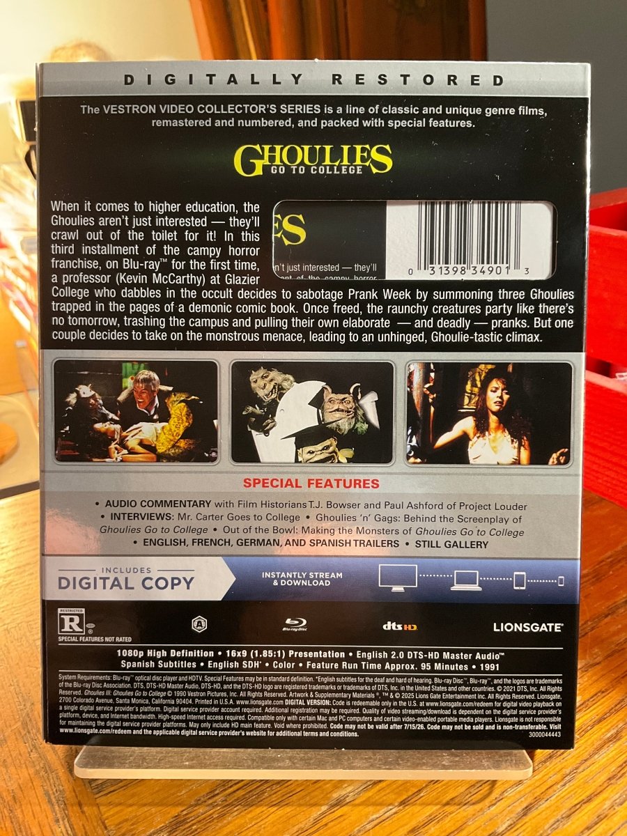 Ghoulies Go to College w/SLIP USED