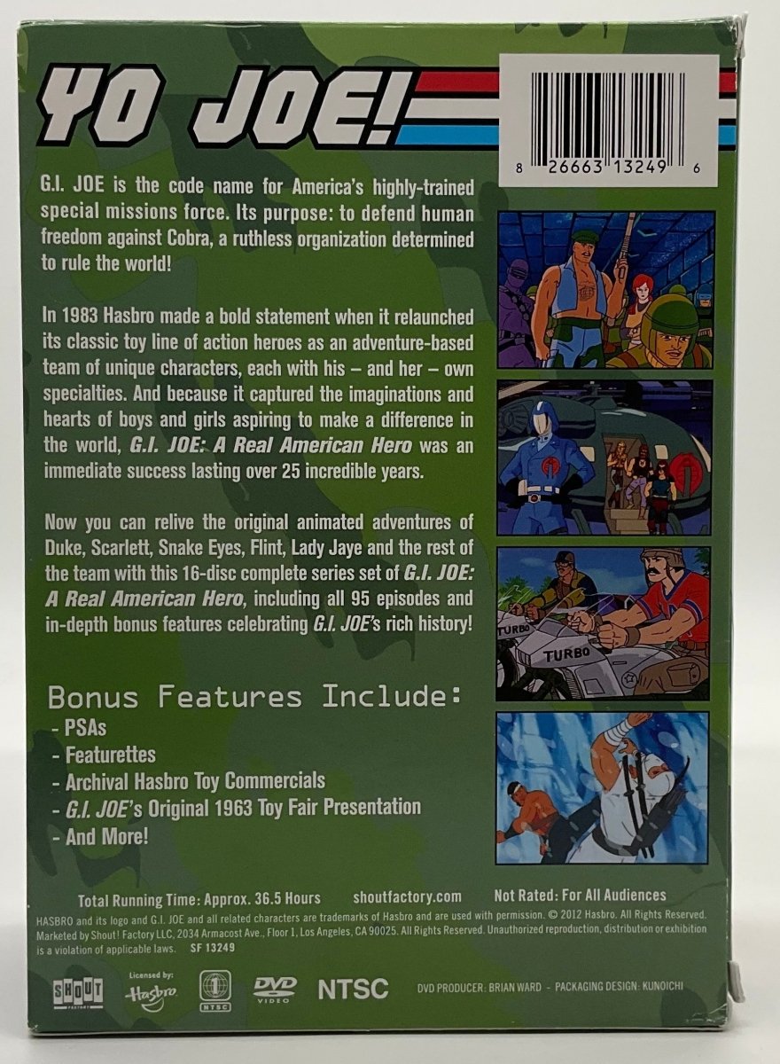 G.I. Joe: A Real American Hero - The Complete First Series DVD USED - Used DVD