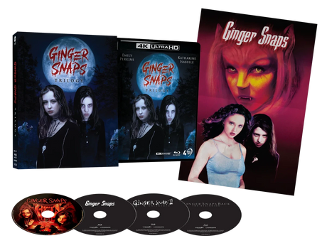Ginger Snaps Trilogy (4K UHD, Limited Lenticular Hardcase Edition, Region Free)