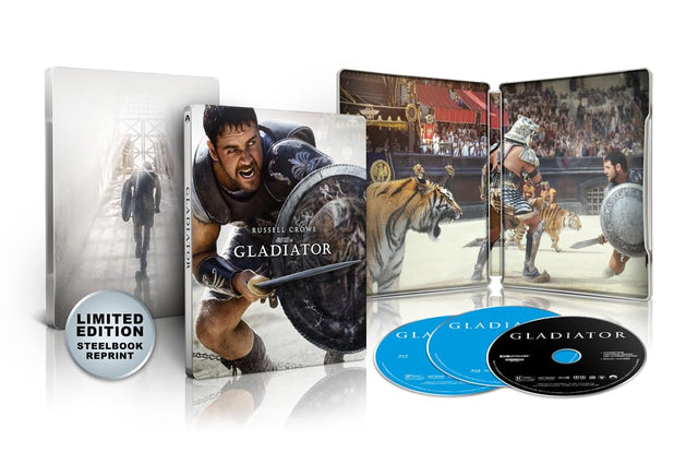Gladiator (4K UHD, Limited Edition Steelbook Reprint) - New 4K UHD