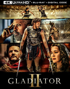 Gladiator II (4K UHD) w/SLIP - New 4K UHD