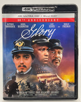 Glory (30th Anniversary 4K UHD+BluRay) w/ SLIP USED