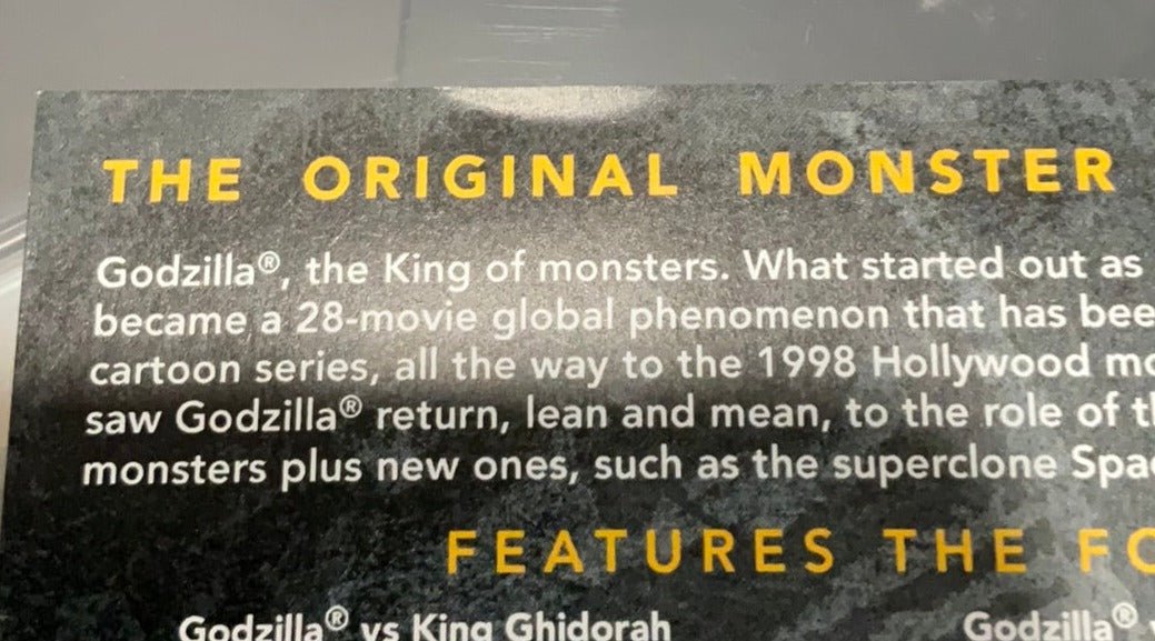 Godzilla - Heisei Series Boxset (REGION B) DVD USED *SEE NOTE* - Used DVD