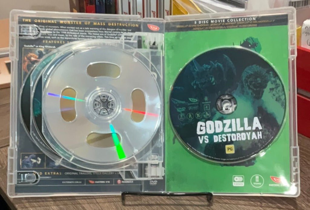 Godzilla - Heisei Series Boxset (REGION B) DVD USED *SEE NOTE* - Used DVD