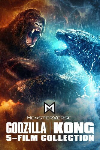Godzilla / Kong Monsterverse 5 - Film Collection (4K UHD) - New 4K UHD