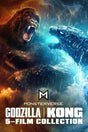 Godzilla / Kong Monsterverse 5 - Film Collection (4K UHD) - New 4K UHD
