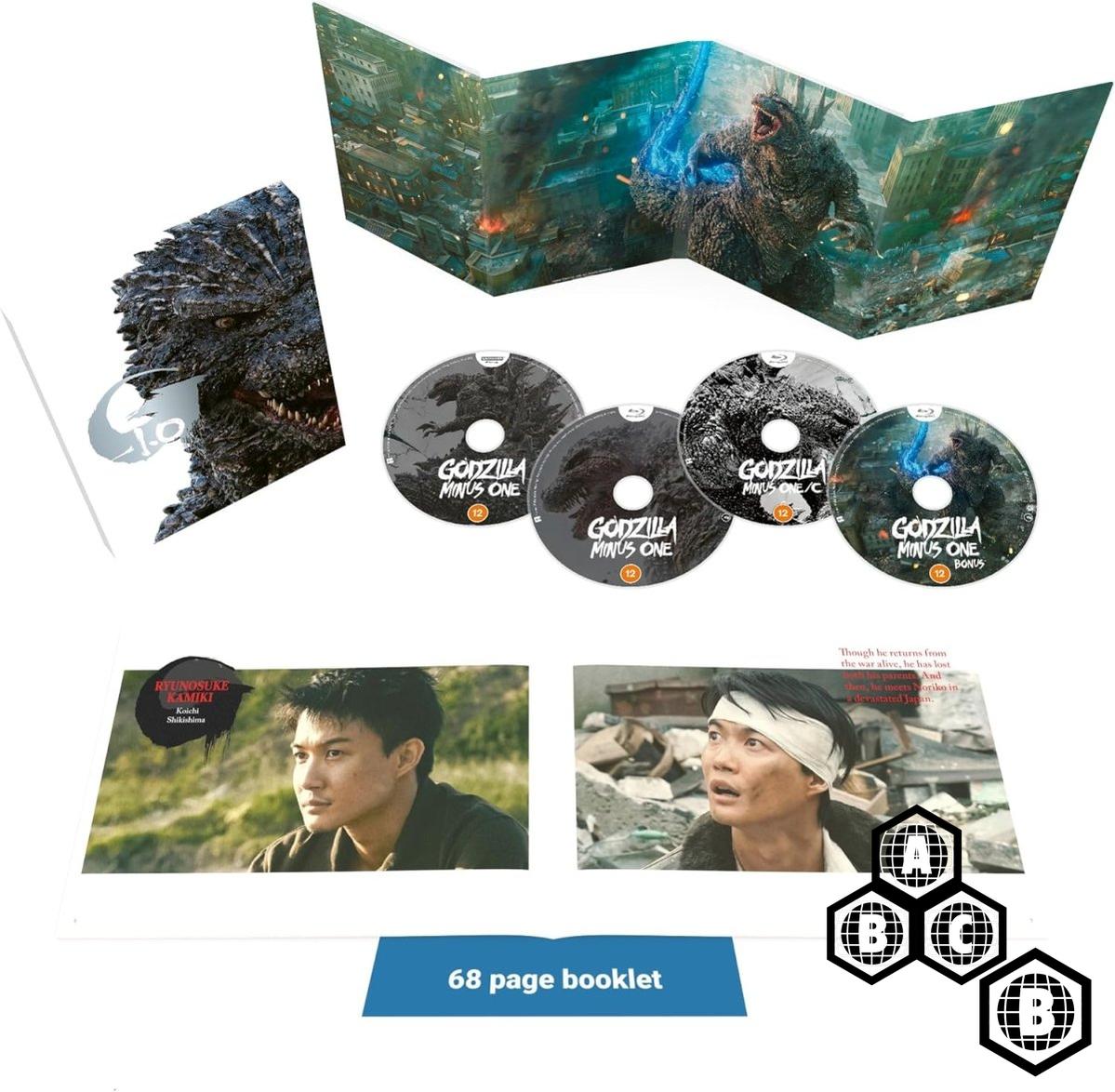 Godzilla Minus One (UK 4K UHD, Limited Deluxe Edition, Region Free/B)