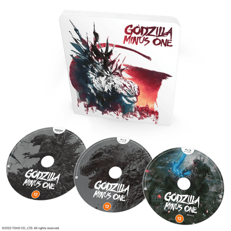 Godzilla Minus One (UK 4K UHD, Limited Edition Steelbook, Region Free/B)