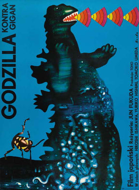Godzilla vs. Gigan Polish Poster 11x17 - Posters/Stickers/Art
