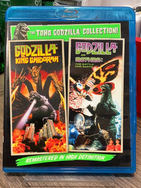 Godzilla Vs. King Ghidorah/ Godzilla and Mothra USED