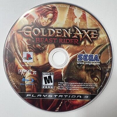 Golden Axe Beast Rider Playstation 3 LOOSE - Video Games - Playstation 3